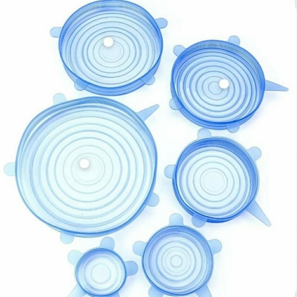 NEW 12-Pack Reusable Silicone Lids - Picture 3 of 5